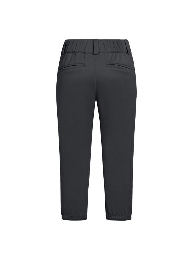 QBK 3T-13Years Girls' Softball Pants Kids' Youth Boys' Baseball Practice Pant Toddler tee Ball Pants, Black, 3T - Image 4