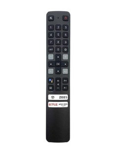 HuHa New Replacement Voice Remote Control For Tcl Smart Tv Netflix Prime Video Black  - Image 1
