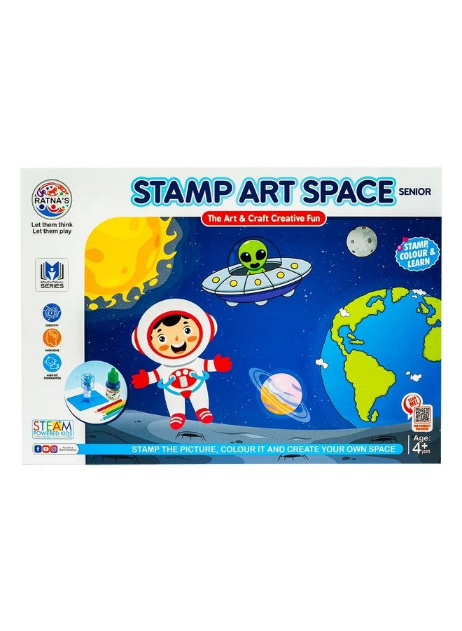 راتاناز مجموعة ختم وتلوين من Ratna's Stamp Art Space لكبار السن للأطفال من سن 4 سنوات فما فوق - Image 4
