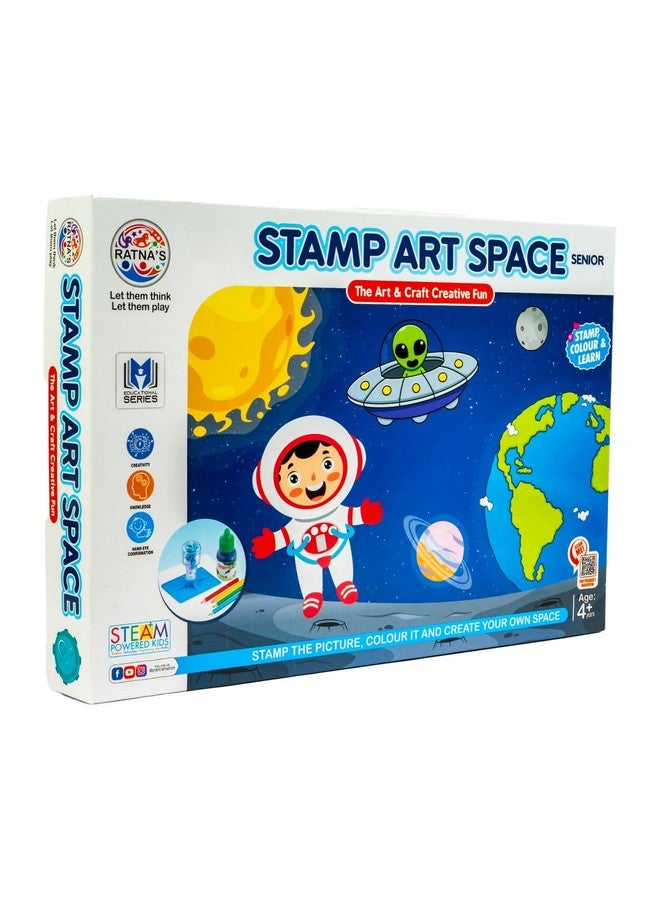 راتاناز مجموعة ختم وتلوين من Ratna's Stamp Art Space لكبار السن للأطفال من سن 4 سنوات فما فوق - Image 5