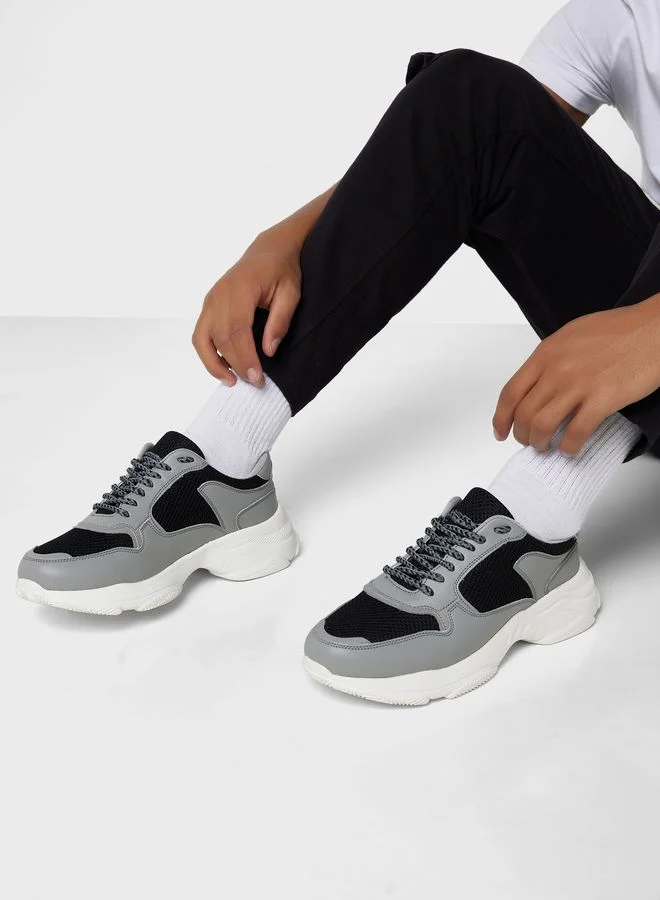 سفنتي فايف Chunky Sole Light Weight Sneakers