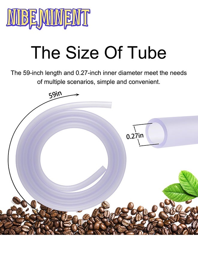 NIBEMINENT Non-Toxic Silicone  Bag Kit, Reusable, 5-Foot Hose, Unisex Shower  Kit, Includes Tubing, Clips, And Hooks. - Image 3