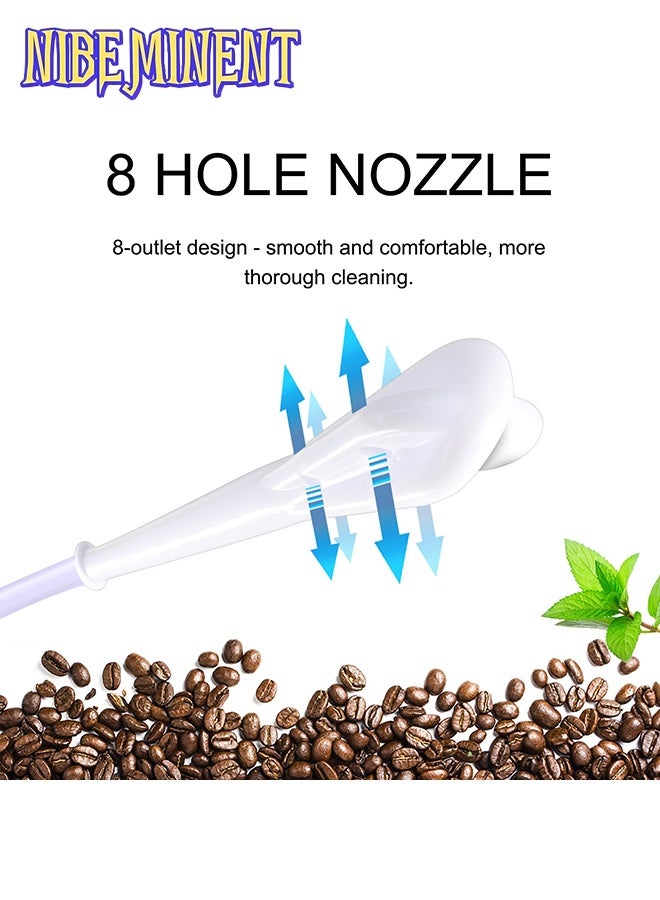 NIBEMINENT Non-Toxic Silicone  Bag Kit, Reusable, 5-Foot Hose, Unisex Shower  Kit, Includes Tubing, Clips, And Hooks. - Image 4