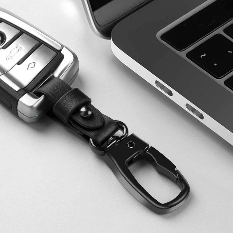 Zinc Alloy Car Keychain Men'S High-End Waist Hanging Creative Buckle Car Universal Keychain 2023 New Keychain - Image 4