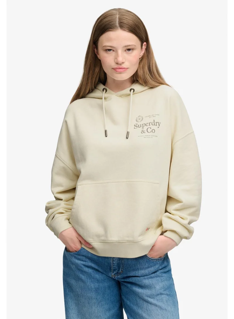 سوبر دراي Luxe Casual Relaxed Hoodie