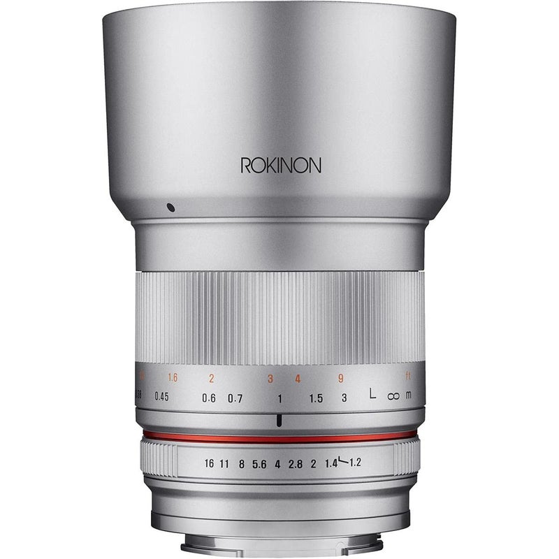 Rokinon 35mm F12 High Speed Wide Angle Lens for Fujifilm X Mount Silver Fuji X - Image 2