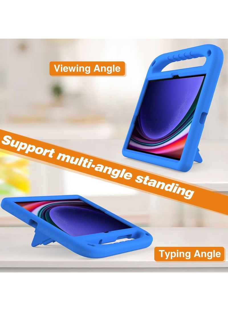 general Kids Case Compatible with Samsung Galaxy Tab S9 FE SM-X510/SM-X516 11inch,Light Weight Shock Proof Handle Stand Kids Friendly Protective Cover Case Tablet Slim Cover Shell - Image 5