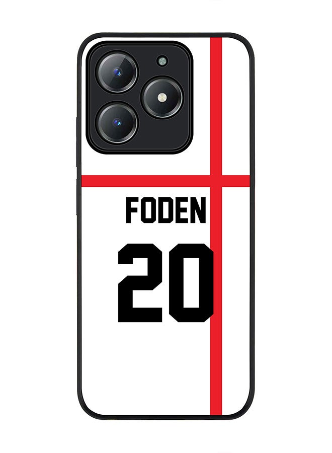 Stylizedd For Realme C63 / Realme C61 4G Case,Slim fit Camera Protection, Shockproof Thin Phone cover  - Football - England,  Foden - Image 1