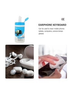Handboss 68 pcs/lot Screen Cleaning Wipes for Computers, laptop, Phones, Monitors, Eyeglasses - Gentle Surface Cleaners  - Image 2