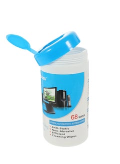 Handboss 68 pcs/lot Screen Cleaning Wipes for Computers, laptop, Phones, Monitors, Eyeglasses - Gentle Surface Cleaners  - Image 4