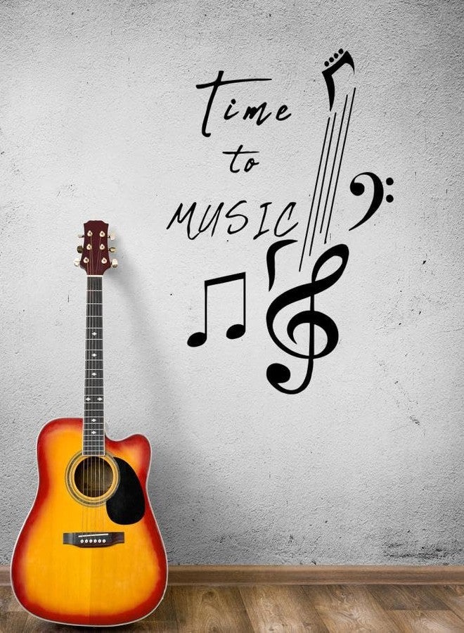 SnappySticker Inscription Melody Song Vinyl Wall Sticker for Bedroom Living Room Office ? Large Removable Waterproof Vinyl Wall Decal ? Home Decor Sticker Size: 27 X40