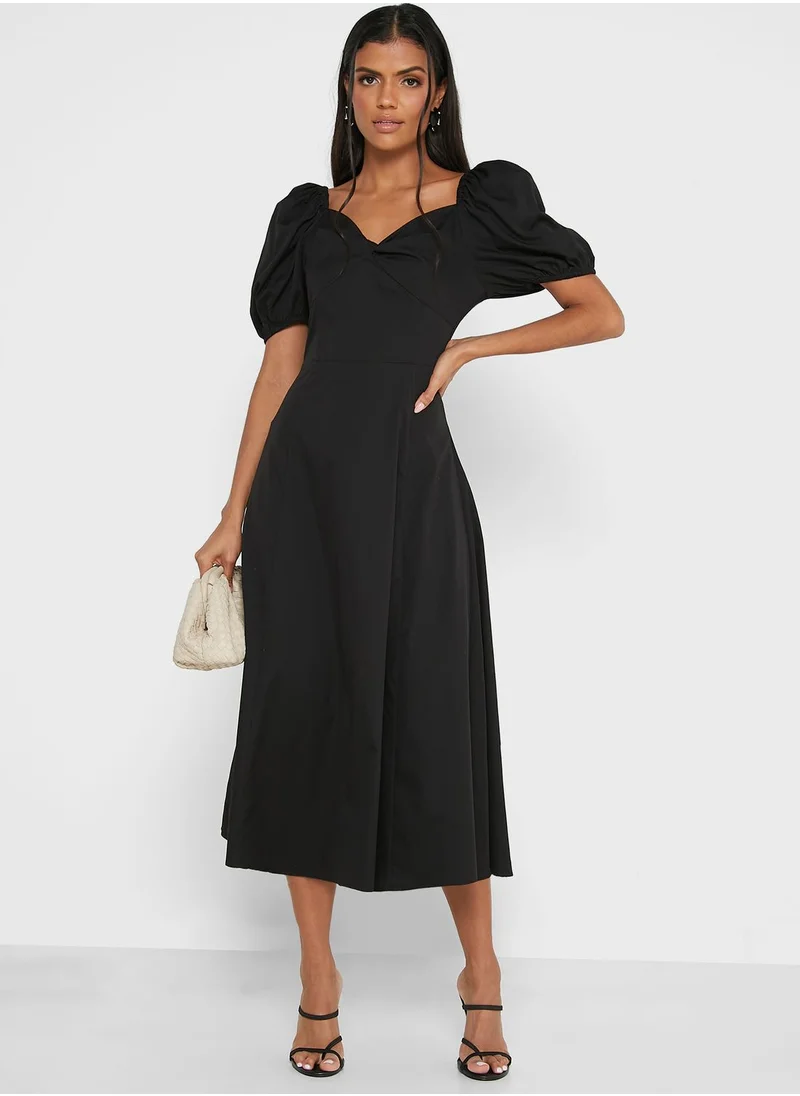 ELLA Puff Sleeve Dress
