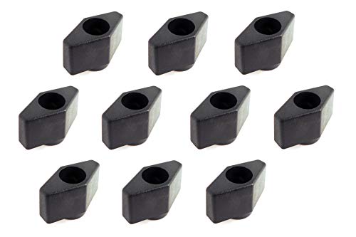 Taytools 773987 Lot 10 each 1/4 20 Female Thread T Knobs 1 inch wide by .75 inch High with Through Insert - Image 4