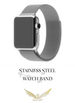 Universal 38/40/41mm Replacement Milanese Loop Apple Watch Strap For 7/6/5 Series