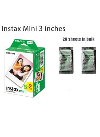 20 ورقة بكميات كبيرة ، Instax-Mini ، 3 بوصات ورق صور أبيض عريض - pzsku/Z3D7C2BBB18E13155FEB2Z/45/_/1714960258/8c929800-a9d3-480b-a549-b4243e73d3cd