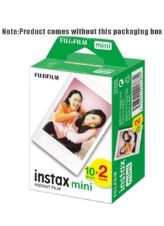 FUJIFILM 20 Sheets in bulk, Instax-MINI, 3 inches wide Photo Paper White Color  - Image 2