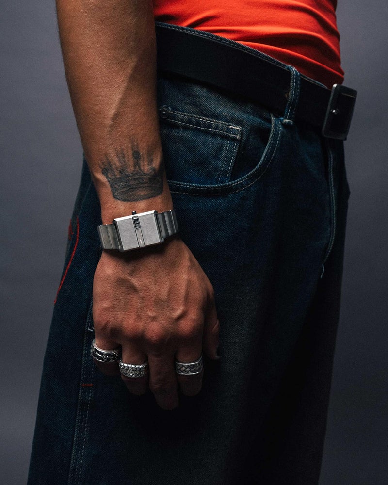 BREDA ساعة بريدا 'بالتس' بسوار من الفولاذ المقاوم للصدأ - Image 4