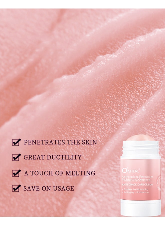 OCHEAL Anti Cracking Petrolatum Moisturizing Ointment, Anti Drying Anti Crack Care Cream For Foot Hand And Lips Cracked Repair Body Cream Cracked Feet Cream Repair And Softens Skin Moisturizer 40G - Image 3