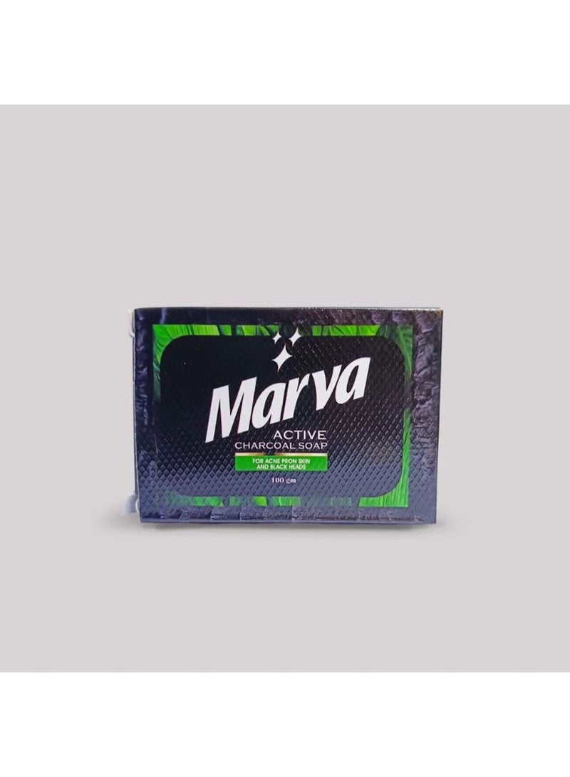 Marva Charcoal Soap – Natural purity for healthy, radiant skin