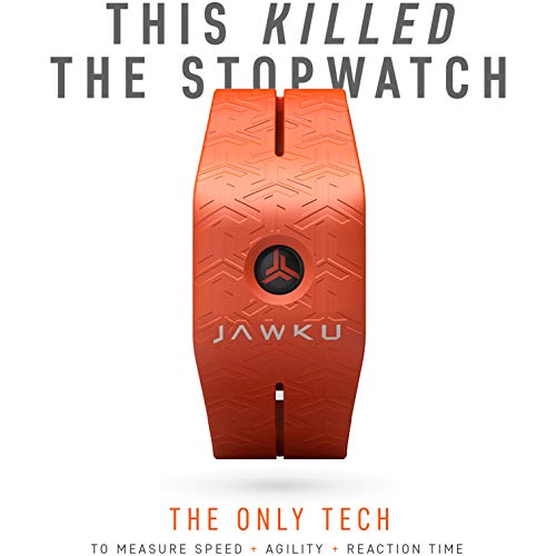 JAWKU Speed - The First Wearable to Measure Sprint Speed, Agility, Reaction Time/Test, Train and Track Performance (Orange) - Image 2