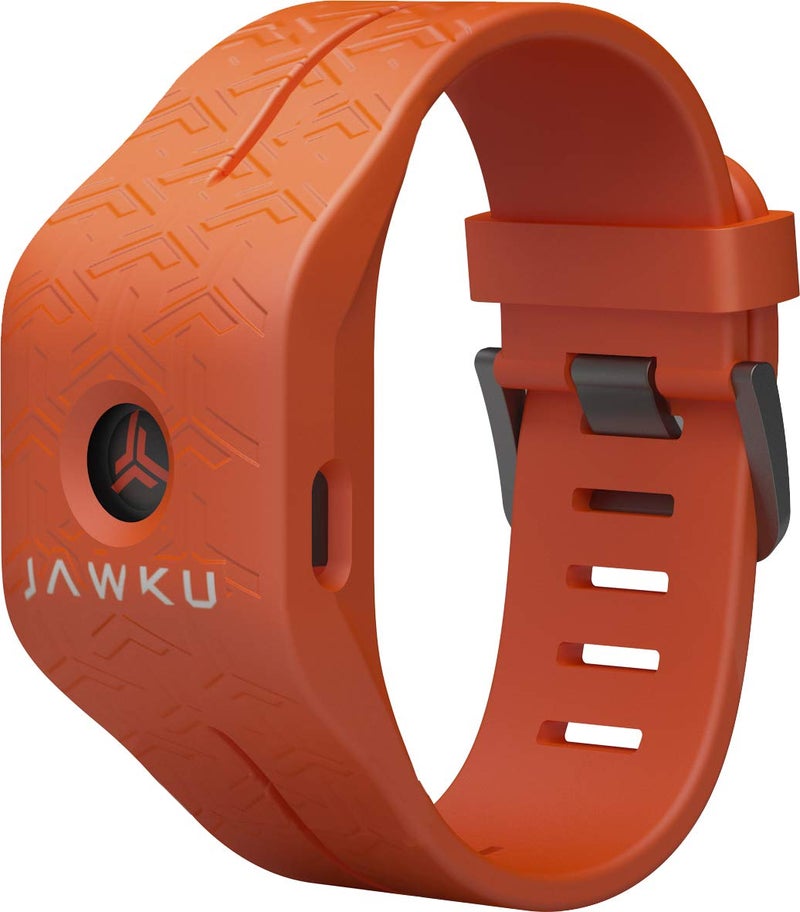 JAWKU Speed - The First Wearable to Measure Sprint Speed, Agility, Reaction Time/Test, Train and Track Performance (Orange) - Image 1