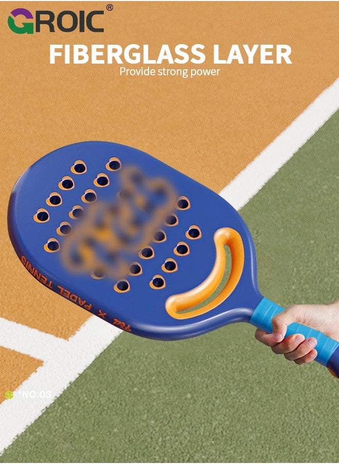 GROIC 5 Pcs Self-training Tennis, Tennis Rackets Set Non-slip Tennis Ball Trainer, Tennis Trainer Rebound Ball, Tennis Ball Trainer with Cord, Portable Self-training Tennis ball, Tennis training Accessories  - Image 4