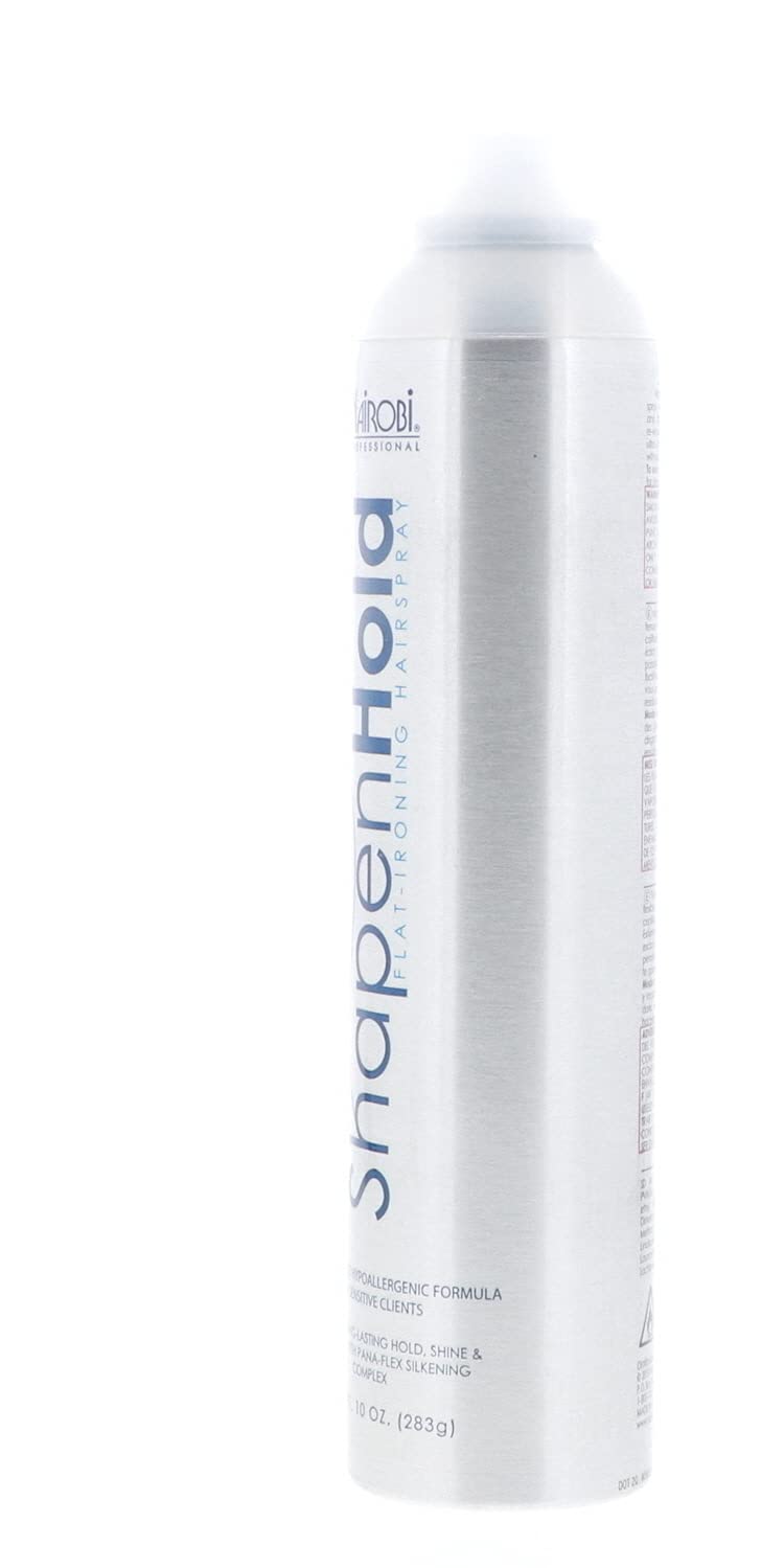 Nairobi Shape n Hold Flat Iron Hairspray 10 ozQ - Image 2