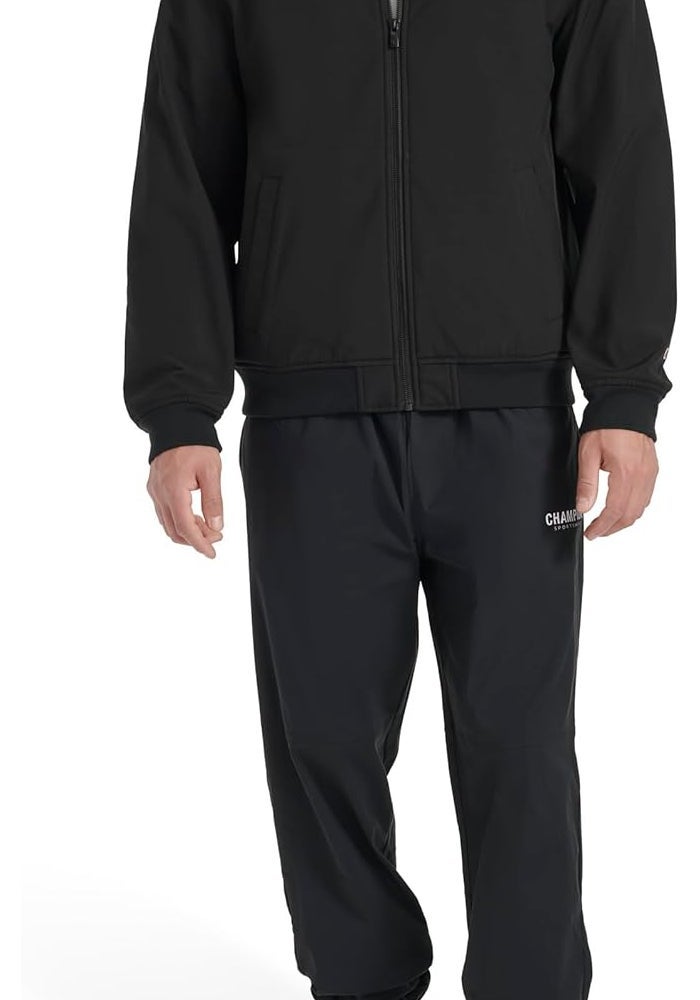 Champion Men's Sport Shell Bomber Jacket - Black - Image 5