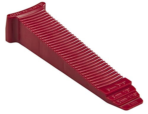 Perfect Level Master T-Lock - 100 red wedges PERFECT LEVEL MASTER - Professional Anti lippage Tile leveling system - (white T-Lock clips spacers not included and sold separately) by Tile Master - Image 1