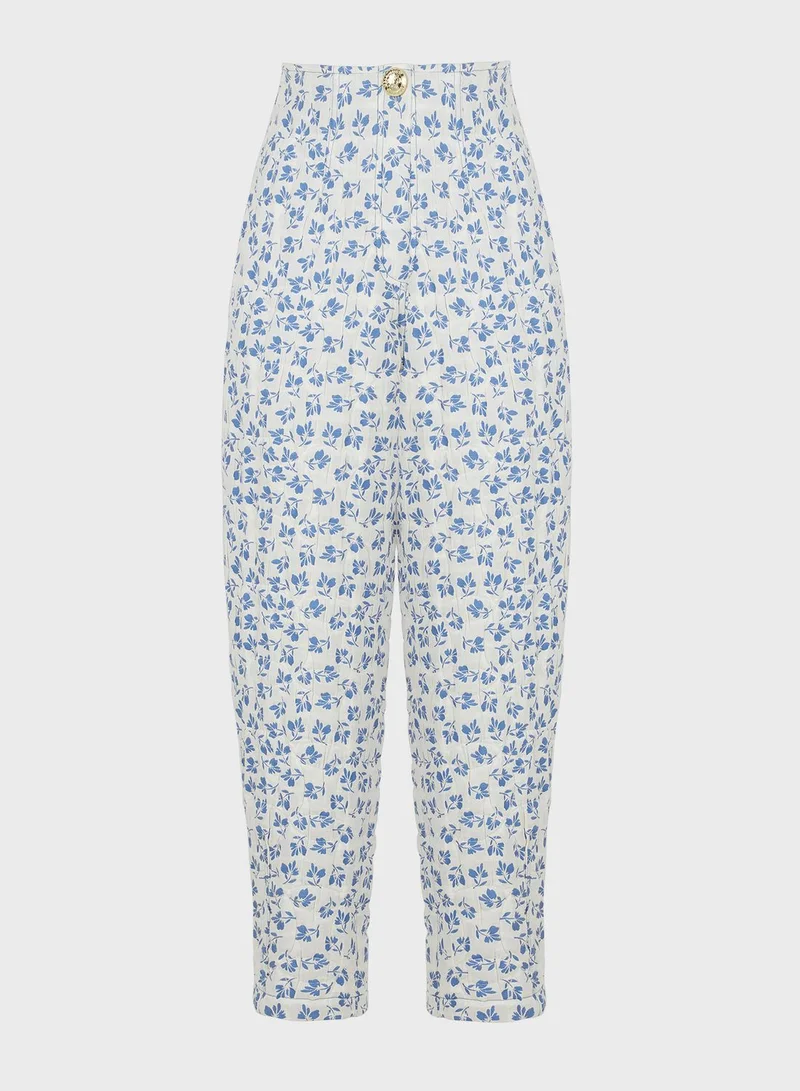 Nocturne Printed High Waist Pants