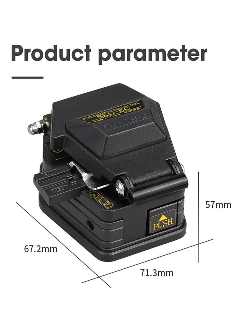 SKL-6C High Precision Fiber Optic Cable Cutter Aluminum Alloy Black No Assembly Required  - Image 5