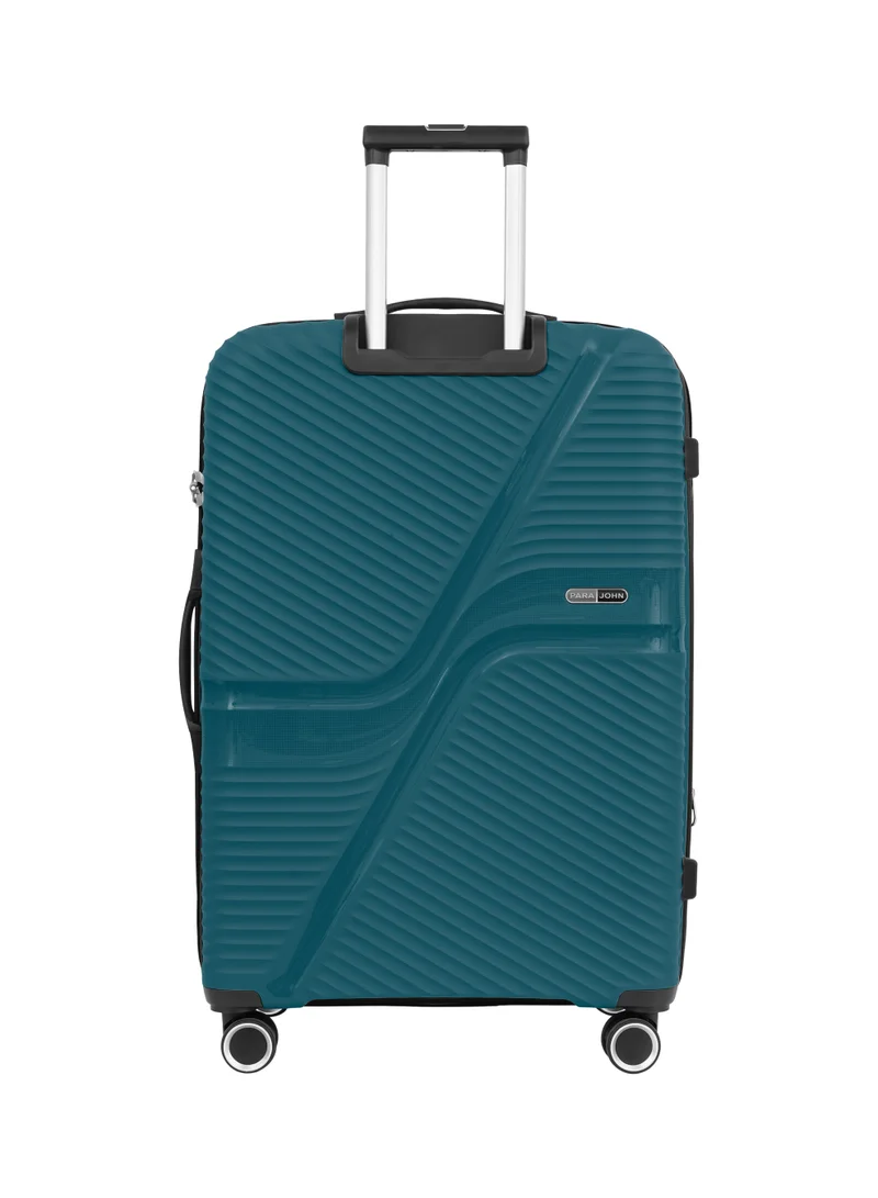 PARAJOHN Parajohn Urban Voyage PVC 4-Piece Luggage Set With 8 Spinner Wheels