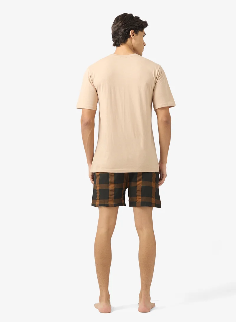 Seventy Five Nightwear T-Shirt & Shorts Set