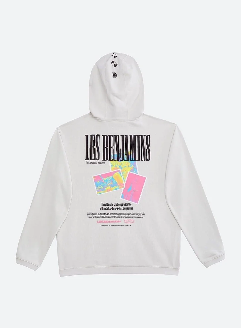 LES BENJAMINS RELAXED HOODIE 004
