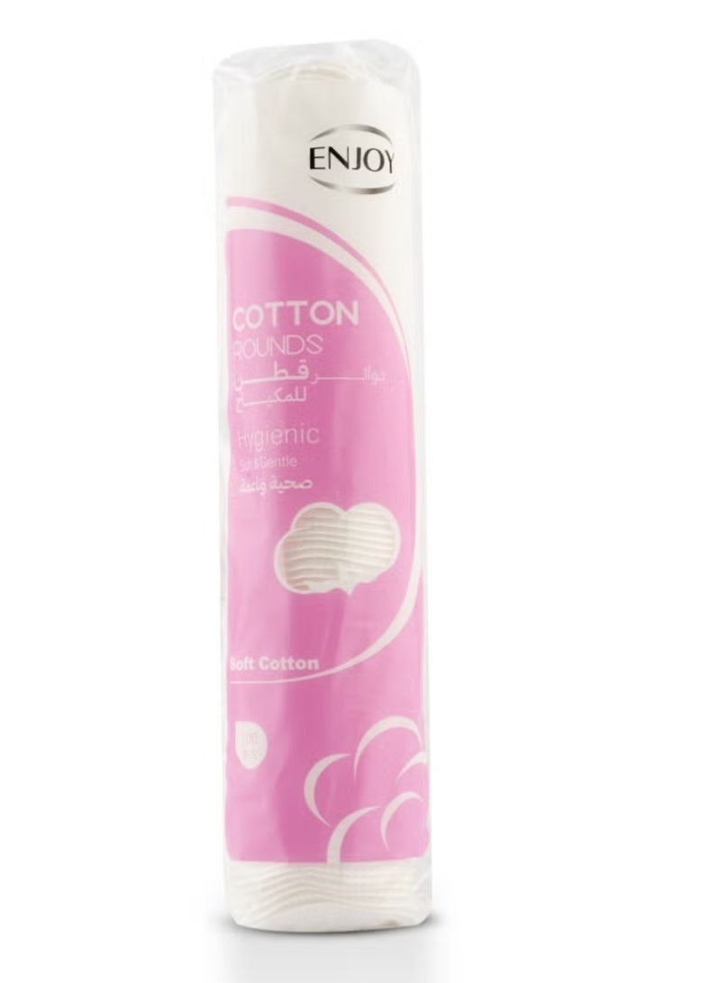 ENJOY COTTON ROUNDS 100'S - Image 1