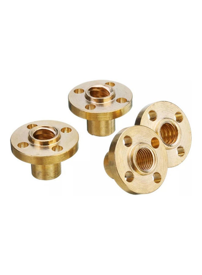 NIBEMINENT 15 Piece Optical Axis Guide Bearing Housings Linear Rail Shaft Support Screws Set Silver 50x5x10cm - Image 4