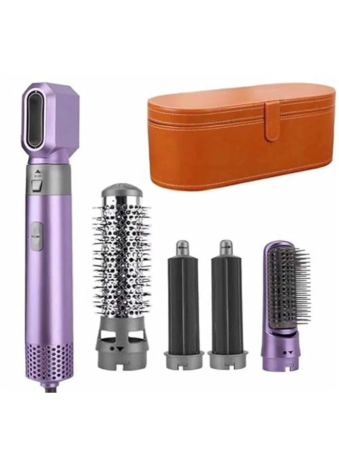 general 5-in-1 Autowrap Airstyler Auto Wrap Curler Hair Dryer with Attachment Hot Air Comb Automatic Curling Iron Multi Functional Roll Straight Dual-use