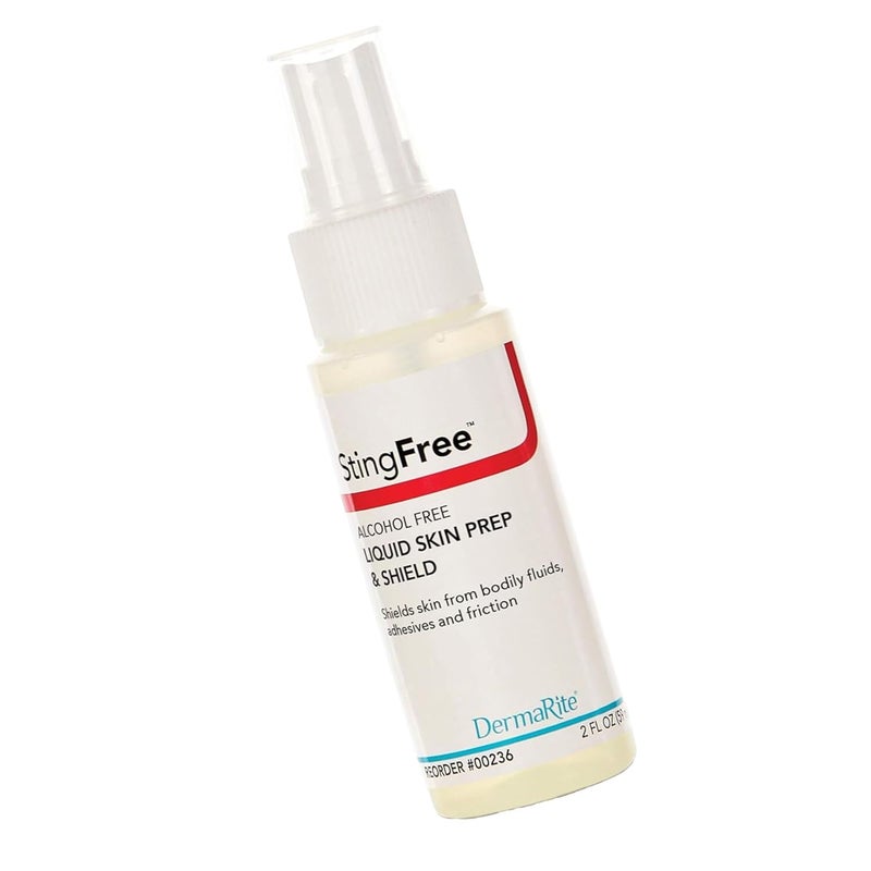 dermarite 's StingFree, Liquid Skin Prep & Shield - Alcohol-Free Spray, Shields from Body Fluids, Adhesives and Friction - Spray Bottle, 2 oz., 12 Count - Image 2