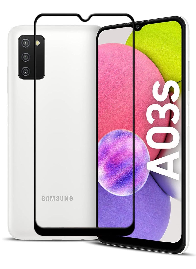ACLIX Antistatic ESD Dustproof Premium Quality High Definition Tempered Glass Screen Protector Designed For Samsung Galaxy A03s - Image 1