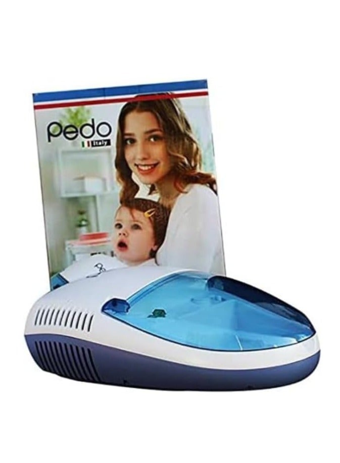 Pedo Classic Piston Compressor Nebulizer for Aerosol Therapy , System for Efficient Respiratory Treatment with Adult and Pediatric Masks - Image 1