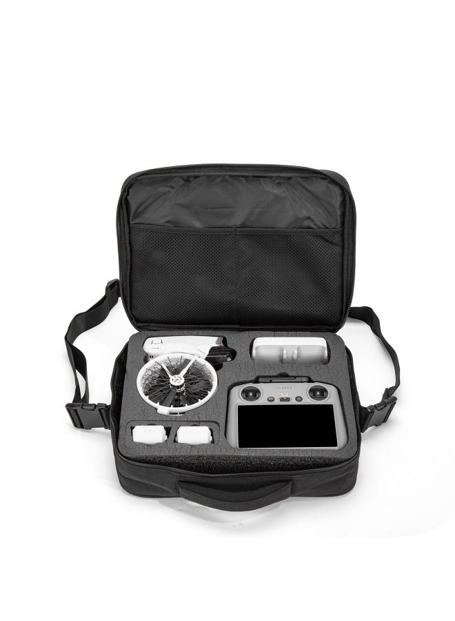 Suitable For DJI Dajiang Flip Shoulder Storage Bag Crossbody Bag Protective Box FLIP Outdoor Accessories Crossbody Bag-Color:Black-Size:33/26/7cm  - Image 1