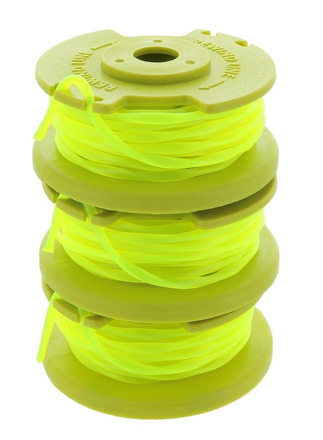 Ryobi One PLUS+ AC80RL3 OEM .080” Twisted Line and Spool Replacement for Ryobi 18v, 24v, and 40v Cordless Trimmers (3 Pack) - Image 1