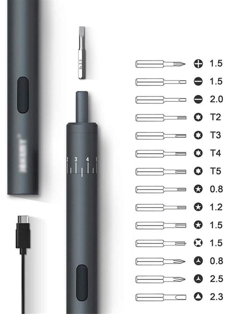GGOOT Power Tool Hardware Accessories Ratchet Wrench Electric Screwdriver Set Computer Tool Kit  - Image 4