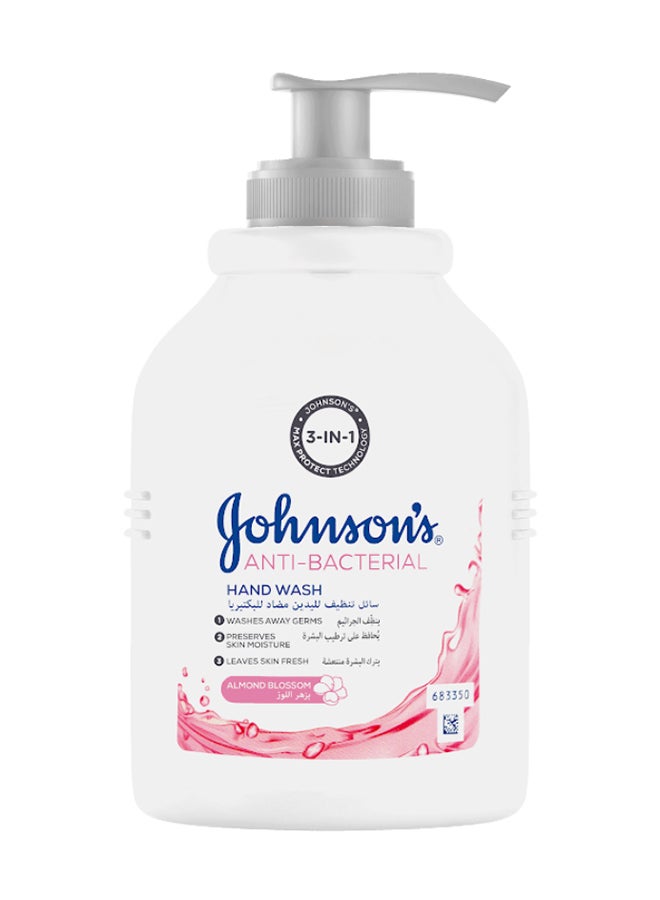 Johnson's Anti-Bacterial Hand Wash 500ml - Image 1