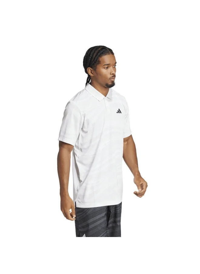 adidas Originals adidas CLUB GRAPH POLO Grey Tennis POLO SHIRTS for Men - XS