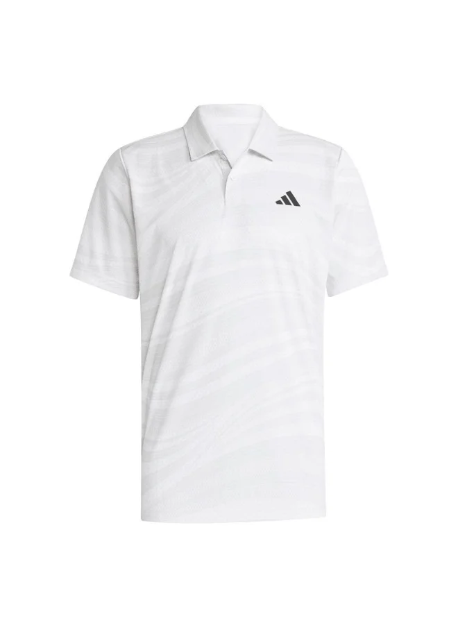 adidas Originals adidas CLUB GRAPH POLO Grey Tennis POLO SHIRTS for Men - XS