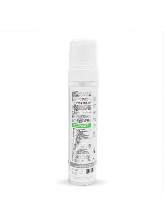 BioNatura شامبو جاف ومنظف كفوف بيو ناتورا للحيوانات الأليفة للقطط 250 مل – منظف رغوي بدون ماء – تركيبة نباتية لطيفة – مثالي للقطط التي لا تحب الماء - Image 2