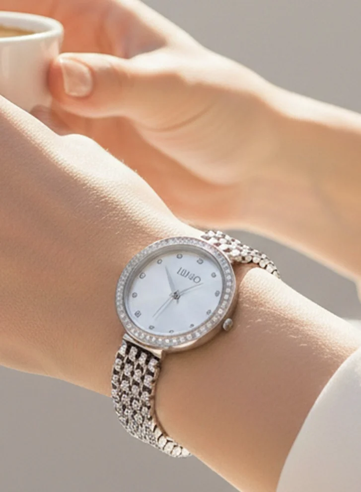 Liu Jo Liu Jo Chains Clear Silver Watch - TLJ2196