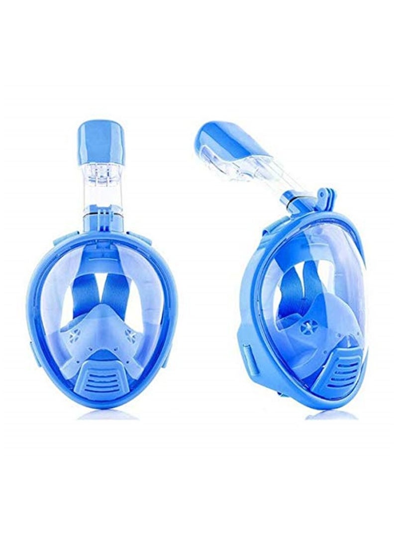 Generic Kids Safe Full Face Mask Snorkeling Scuba Watersport Underwater Diving Swimming Snorkel Anti Fog - Image 1