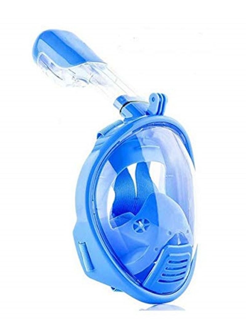 Generic Kids Safe Full Face Mask Snorkeling Scuba Watersport Underwater Diving Swimming Snorkel Anti Fog - Image 3